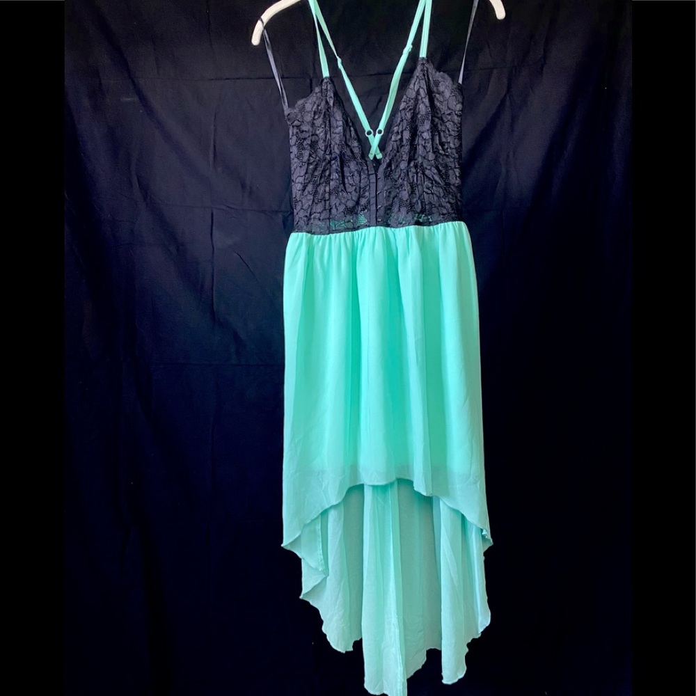 Strappy, flowey high low dress